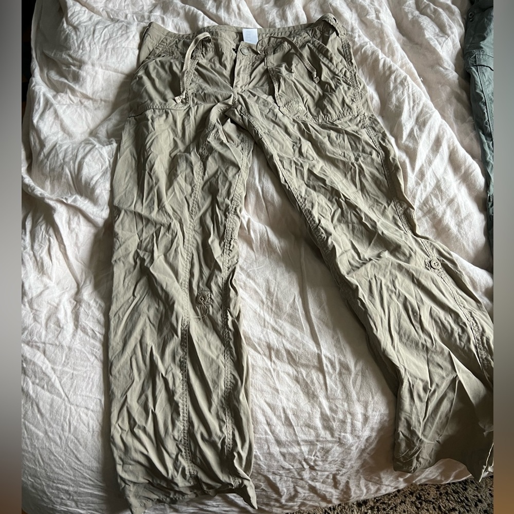 Tan North Face Hiking Pants